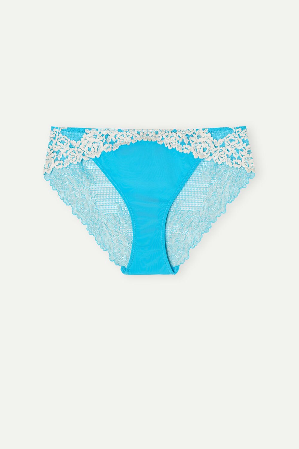 Intimissimi Pretty Flowers Panties Blue - 233j - Digital Turquoise / Ivory | 2645STXUK