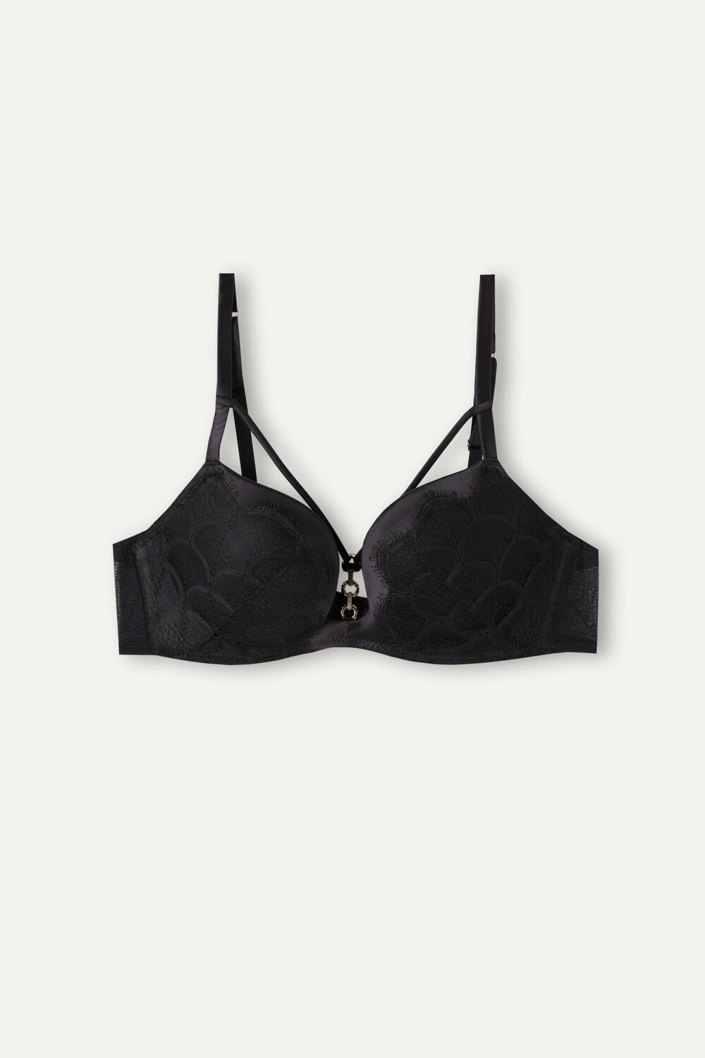 Intimissimi Pure Charme Monica Push-Up Bra Black - 019 - Black | 4620QDAPV