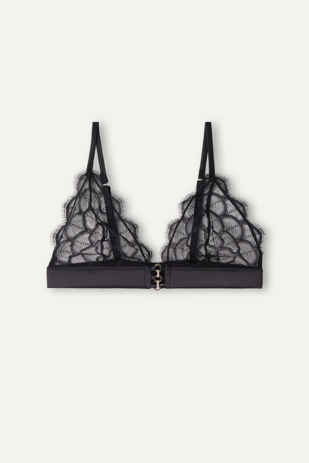 Intimissimi Pure Charme Triangle Bra Black - 019 - Black | 1456QSRKI