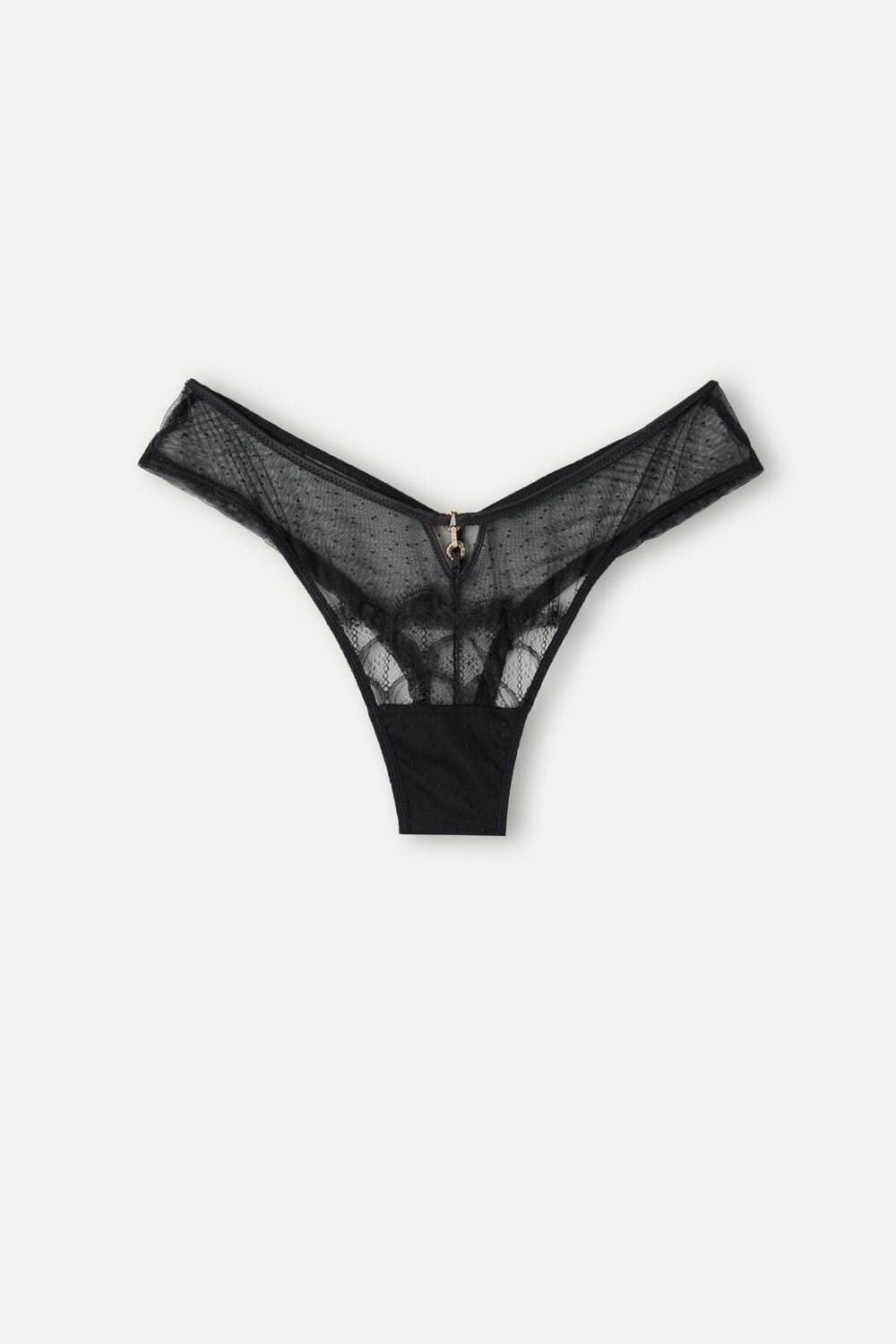 Intimissimi Pure Charme ‘80s Style Brazilian Black - 019 - Black | 9385NALST