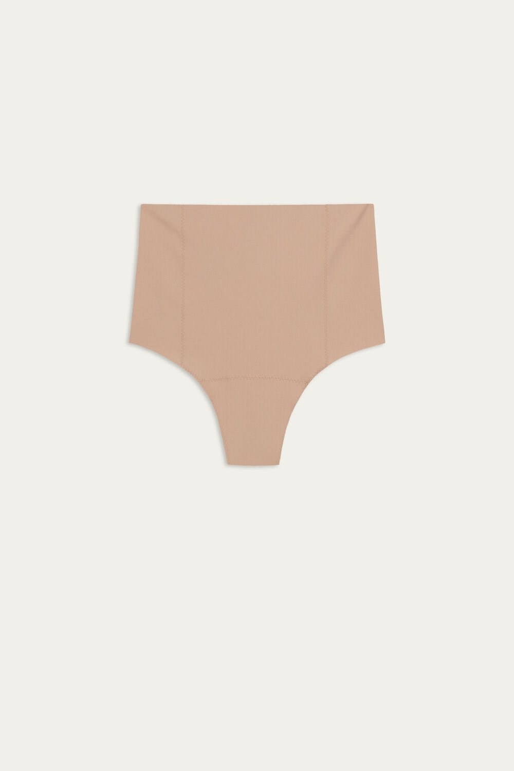 Intimissimi Raw-Cut Microfiber French Knickers Natural - 044 - Soft Beige | 4261LEYJI