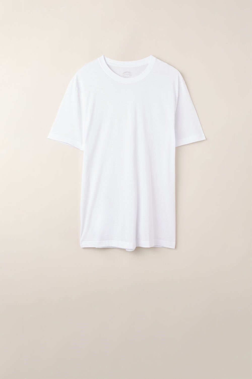 Intimissimi Regular Fit T-Shirt in Extrafine Supima® Cotton White - 001 - White | 1849LYMBP