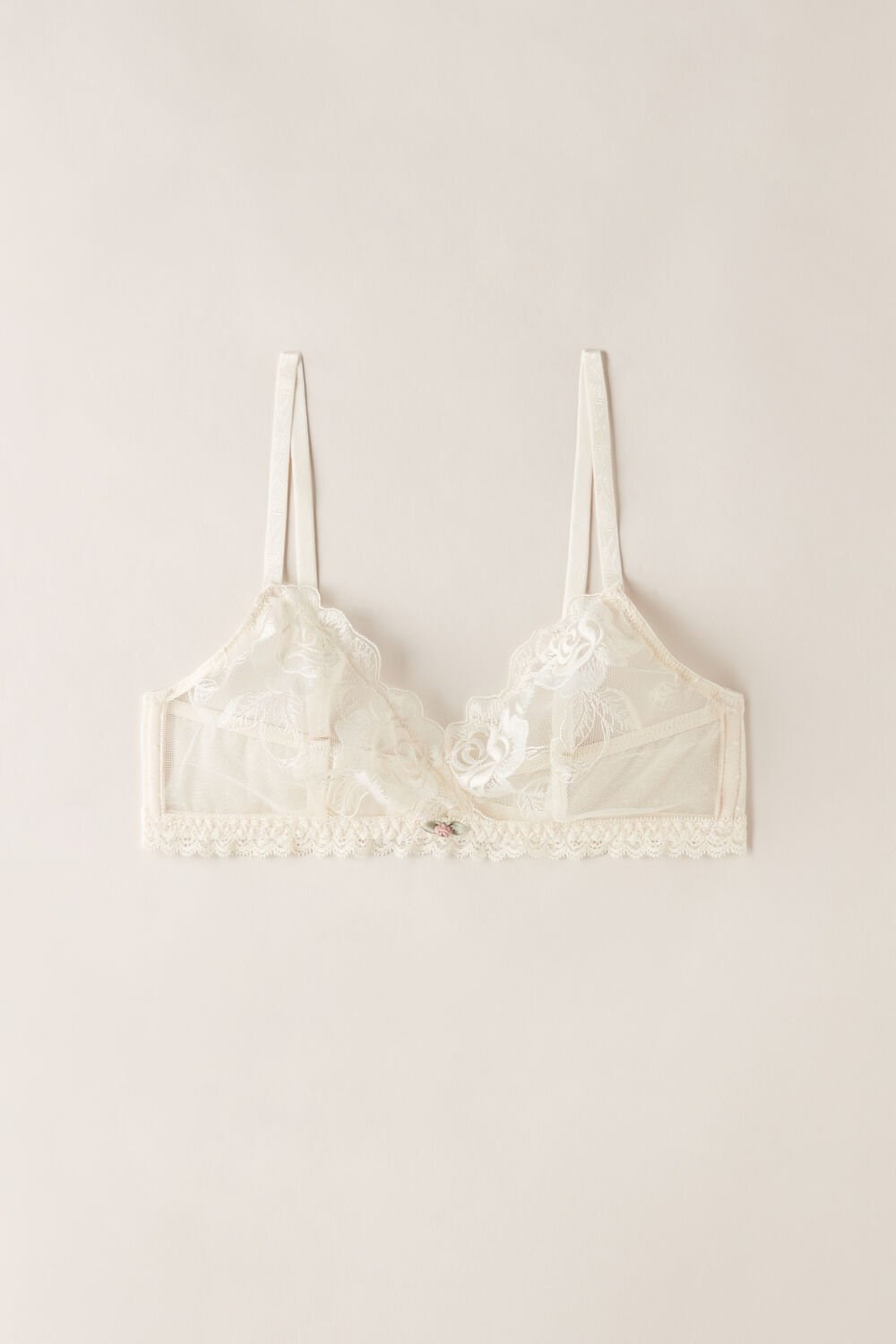 Intimissimi Scent of Roses Emma Triangle Bra Natural - 612i - Vanilla Ivory | 7954PIFDL