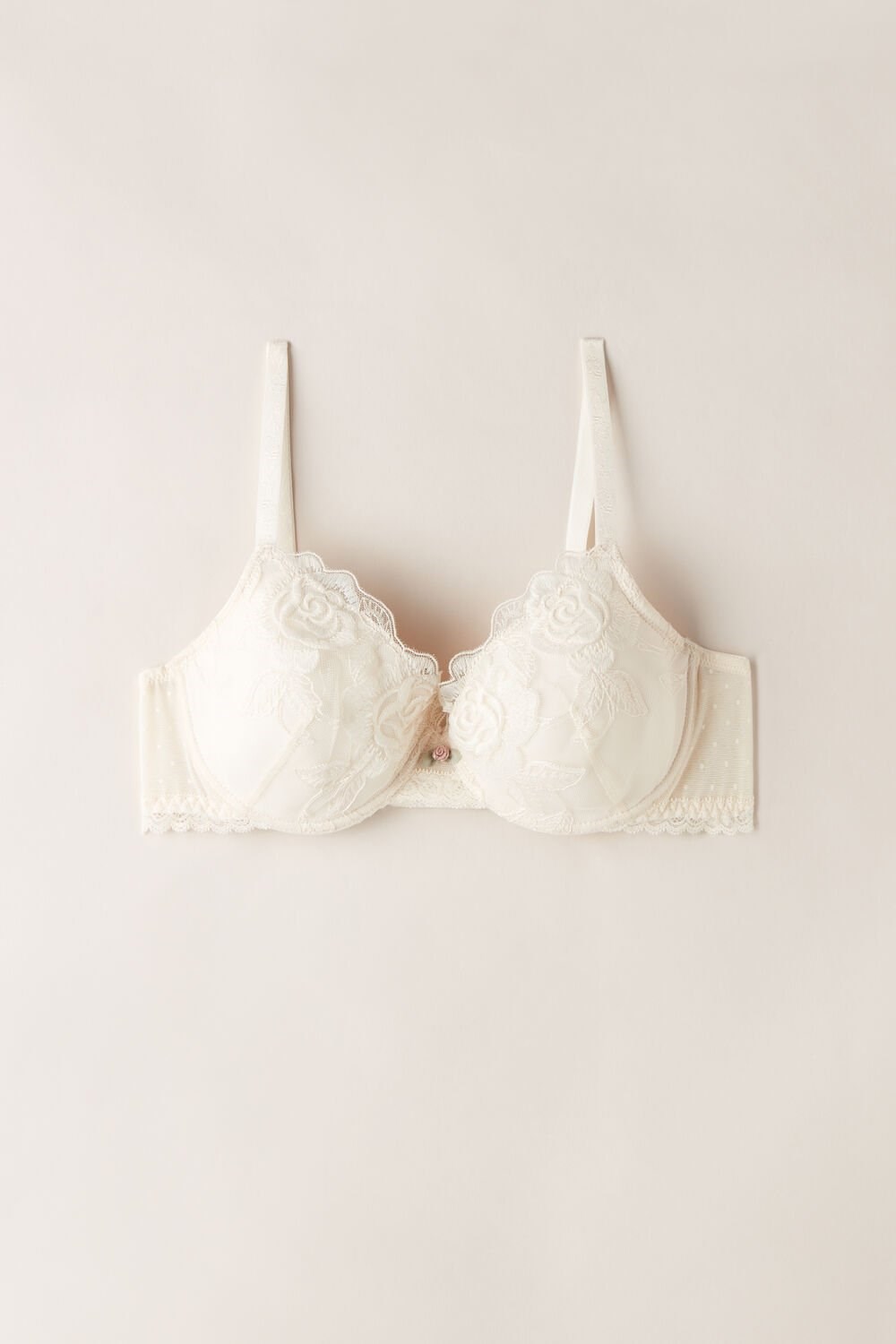 Intimissimi Scent of Roses Francesca Balconette Bra Natural - 612i - Vanilla Ivory | 8913RBUTK