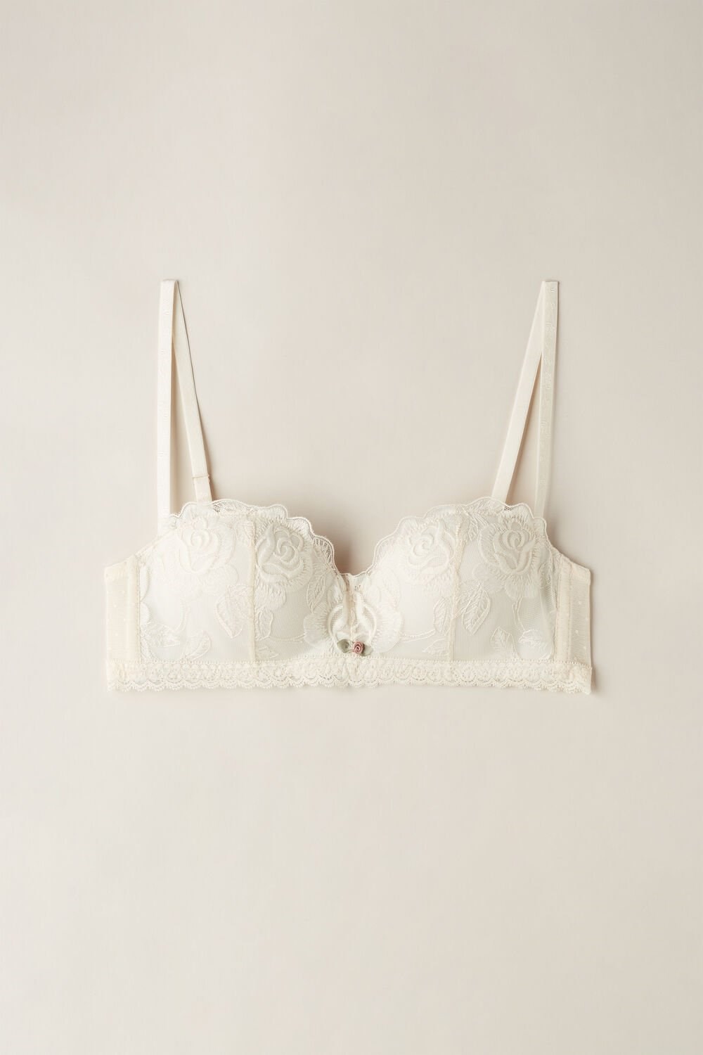 Intimissimi Scent of Roses Gioia Bandeau Bra Natural - 612i - Vanilla Ivory | 9637DIMTX