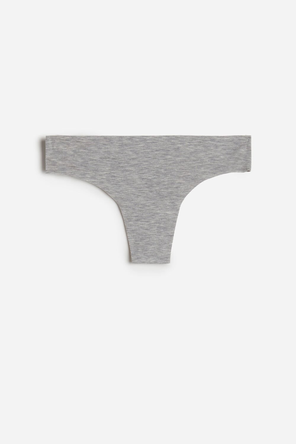 Intimissimi Seamless Supima® Cotton Brazilian Panties Grey - 031 - Light Heathered Grey | 4927VAQKL