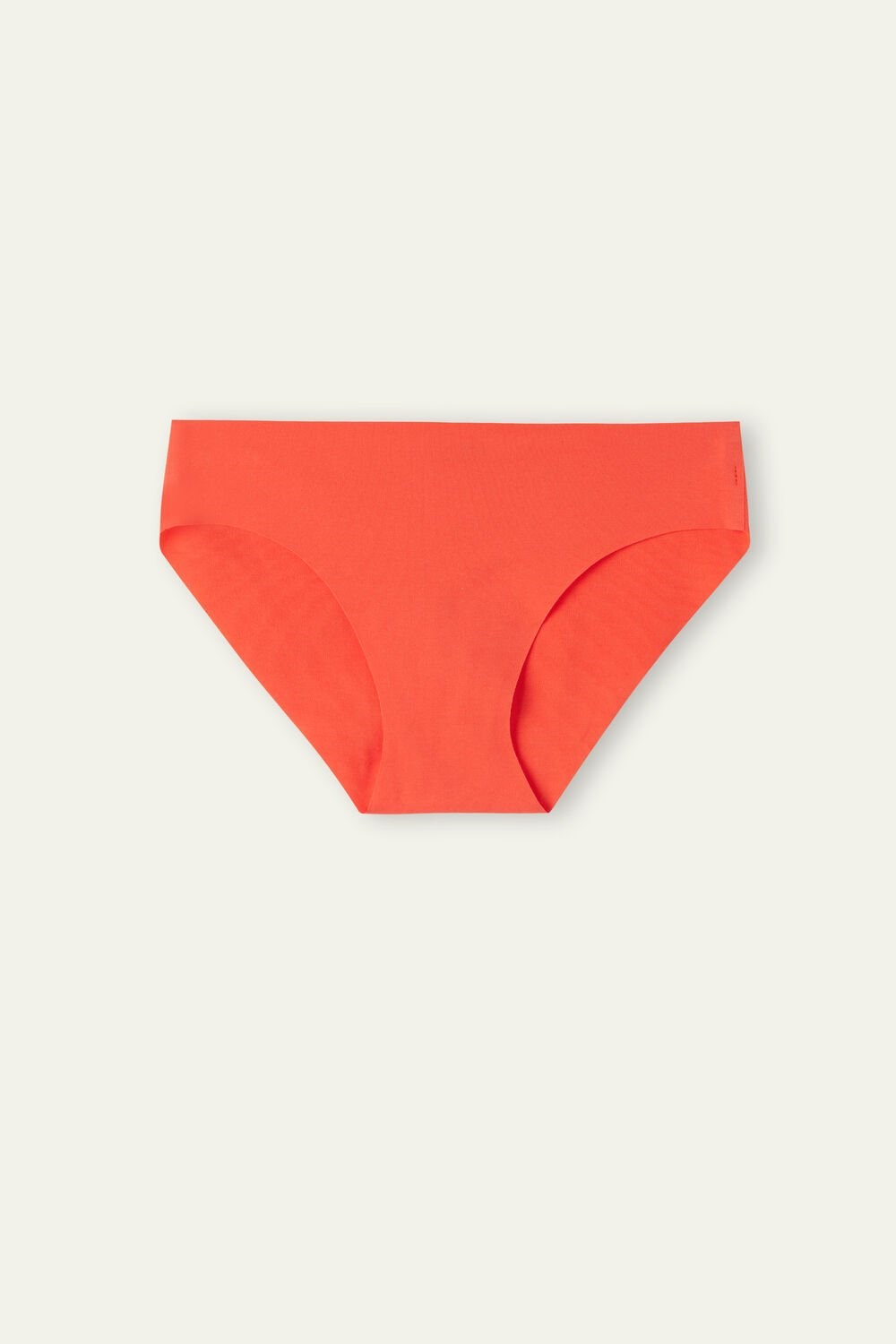 Intimissimi Seamless Supima® Cotton Panties Orange - 219j - Flame Scarlet | 6158WSNVF