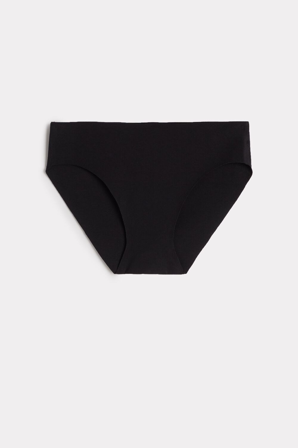 Intimissimi Seamless Supima® Cotton Panties Black - 019 - Black | 7293ASOGM