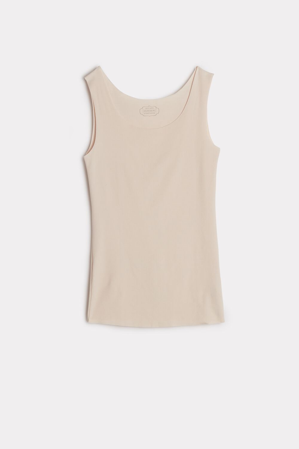 Intimissimi Seamless Supima® Cotton Tank Top Natural - 2280 - Silk Pink | 5138DTNXU