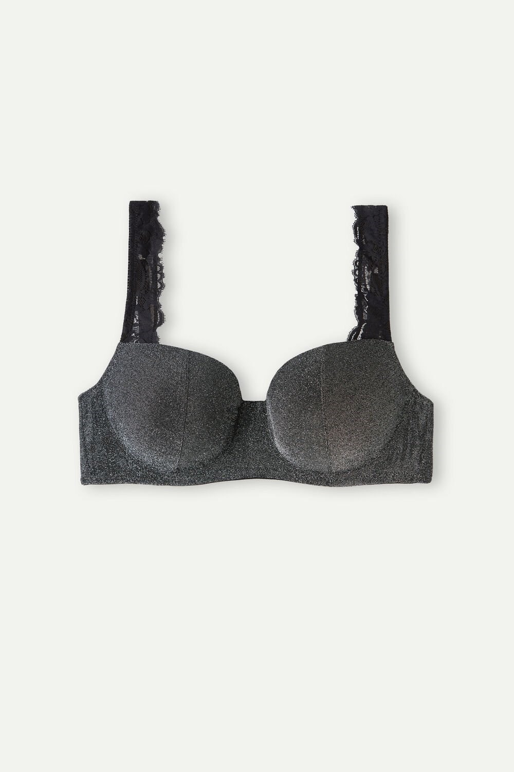 Intimissimi Shimmer All Night Love Sofia Balconette Bra Grey - 139j - Silver | 1398ZBWYH