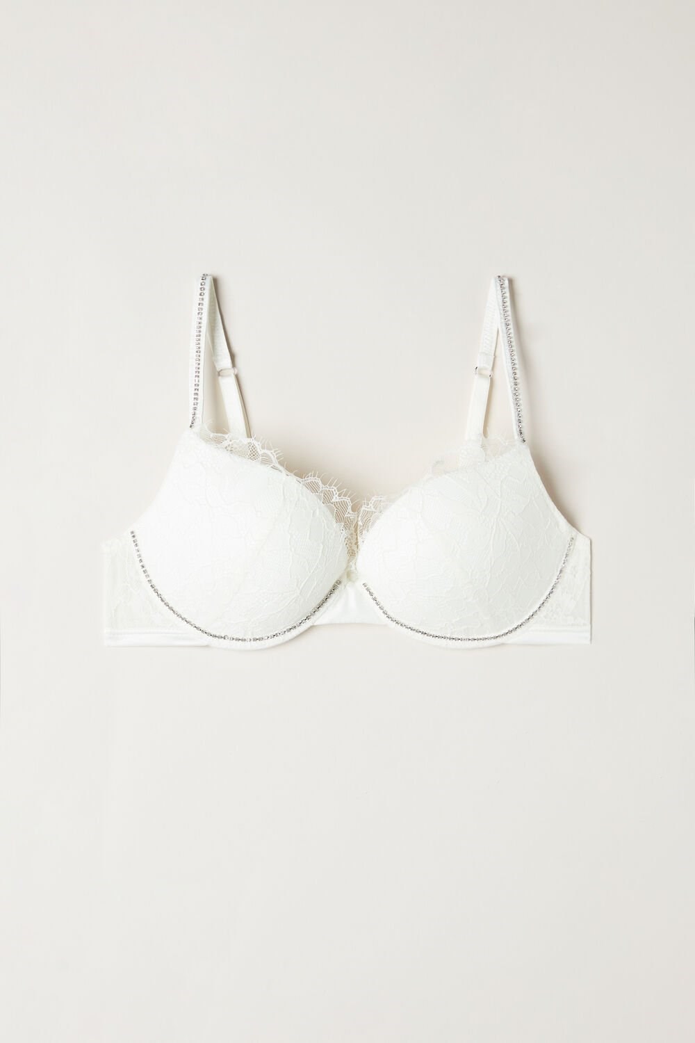 Intimissimi Shine High Like Stars Elettra Super Push-up Bra Ivory - 2127 - Talc White | 1037HMTOG