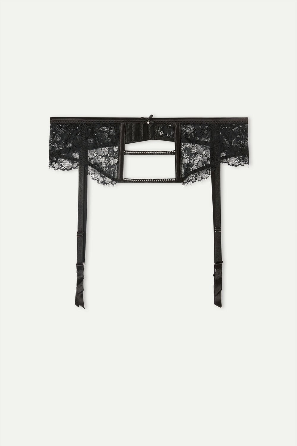 Intimissimi Shine High Like Stars Garter Belt Black - 019 - Black | 6401BJIKL