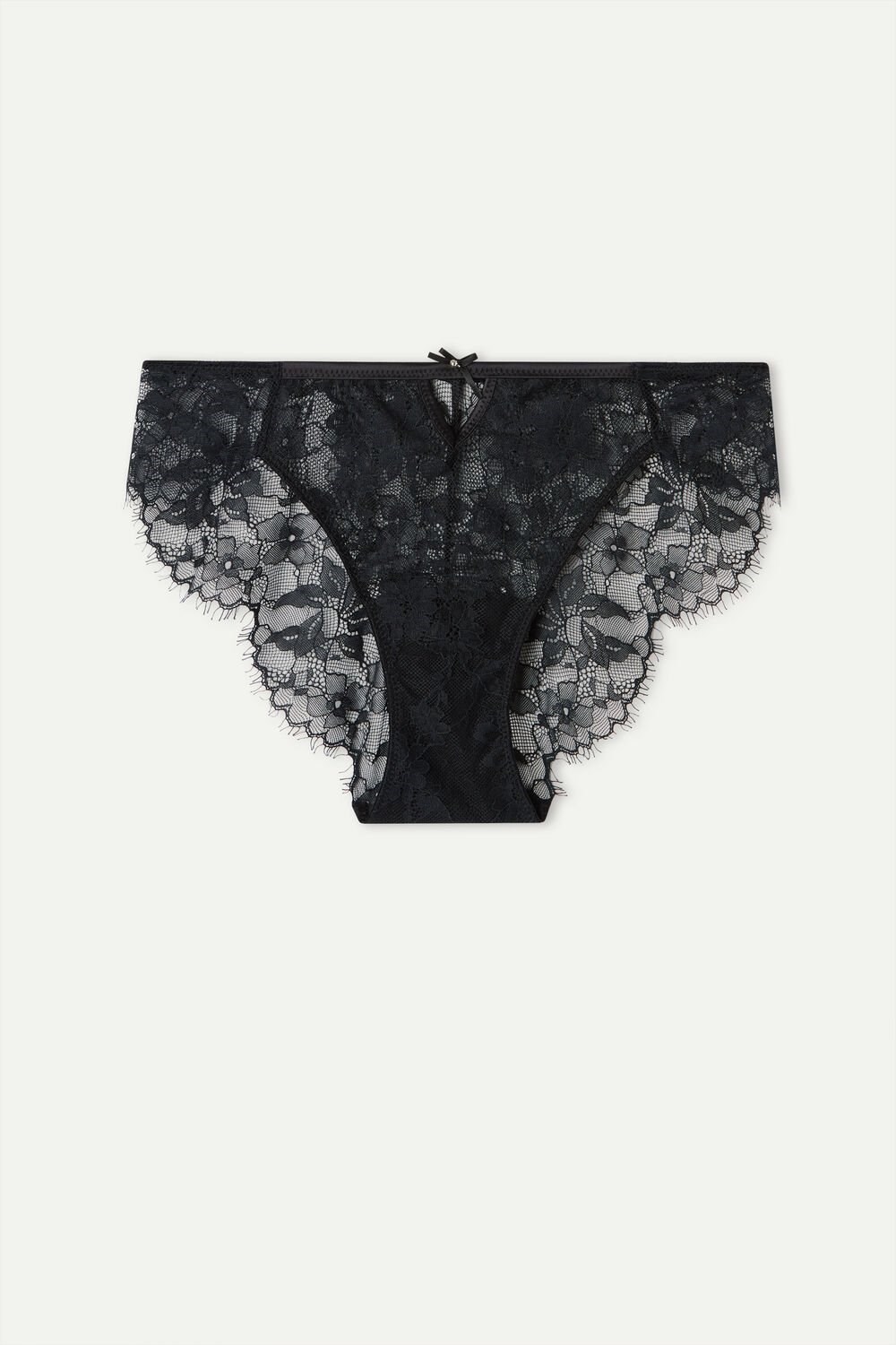 Intimissimi Shine High Like Stars Panties Black | 2509OFDKV