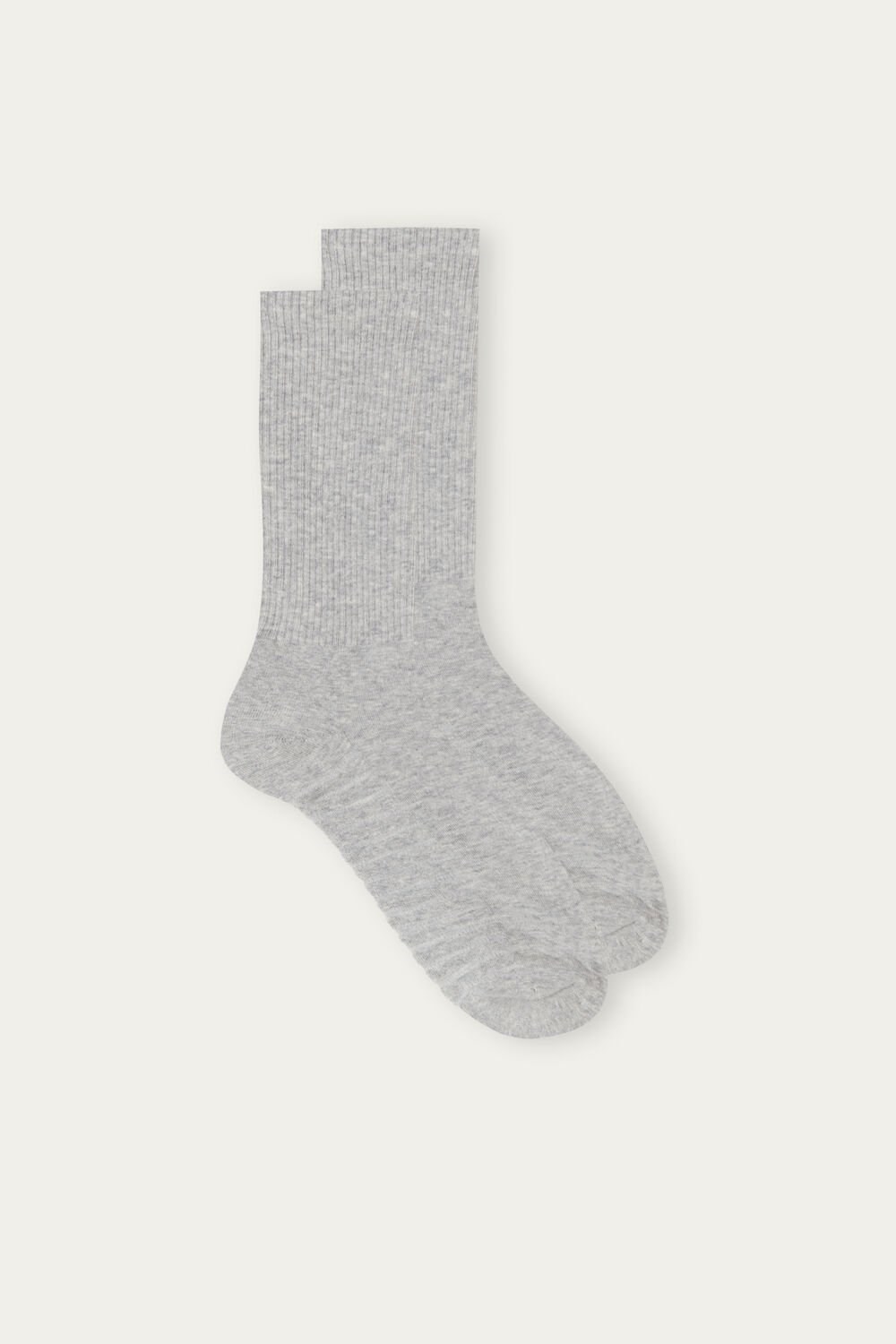 Intimissimi Short Terrycloth Socks Grey - 2000 - Gray Sweatshirt | 0715EPHKF