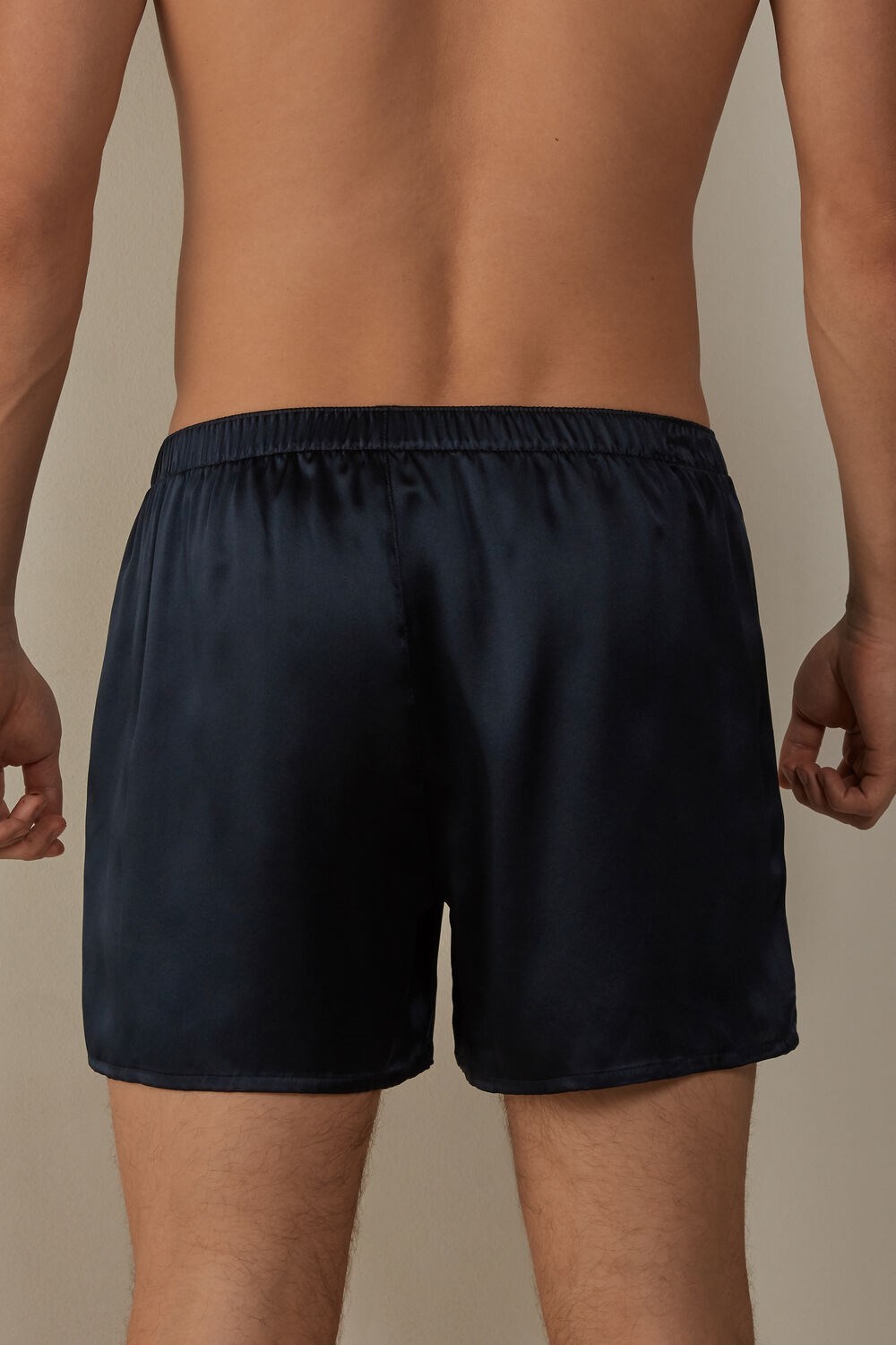 Intimissimi Silk Boxers Blue - 800 - Midnight Blue | 8145PULMY