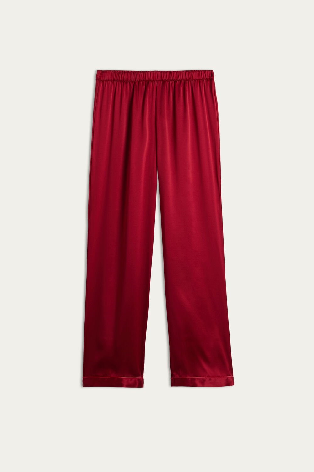 Intimissimi Silk Satin Pajama Pants Red - 1473 - Red | 0837EZGDW