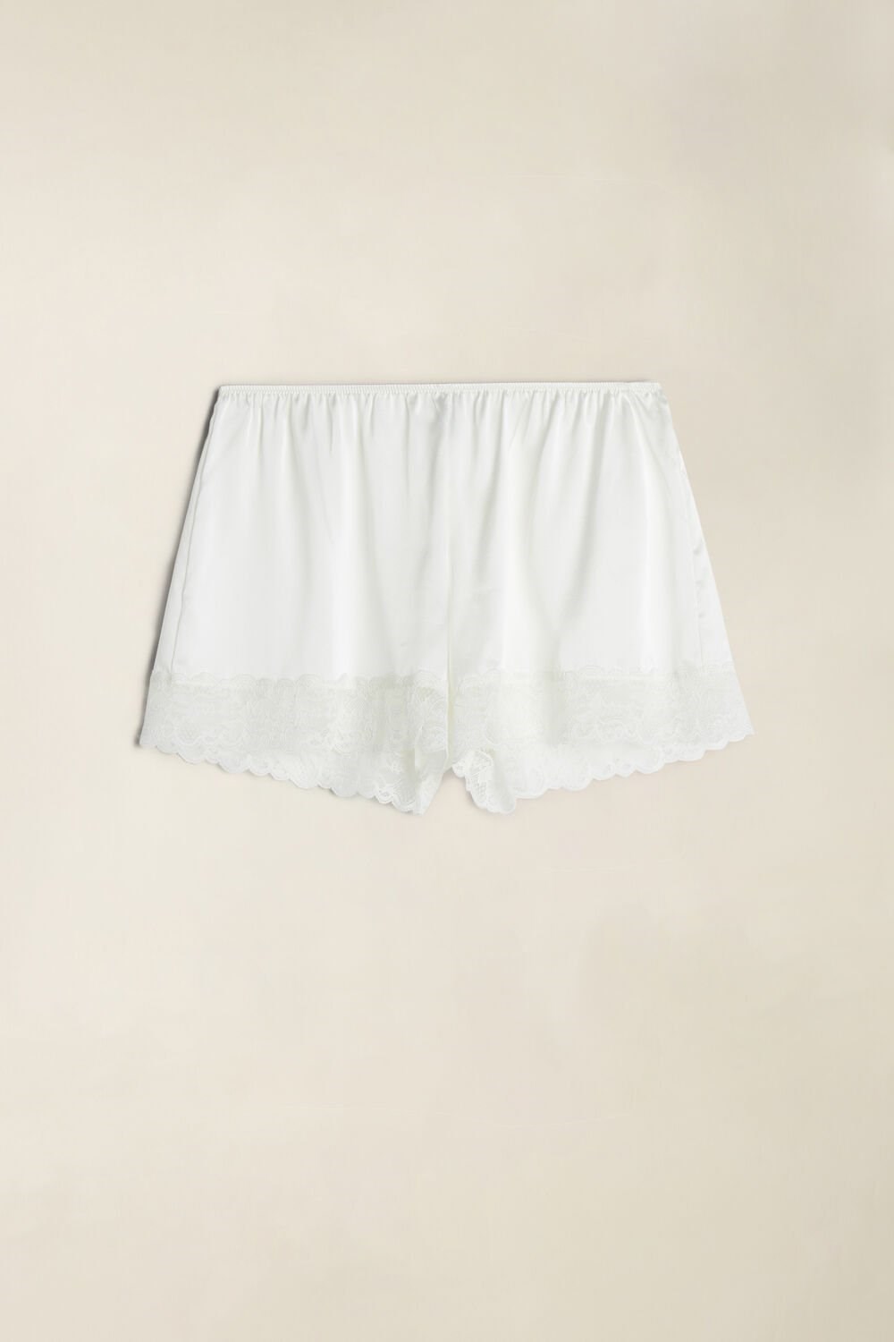 Intimissimi Silk Shorts 2127 - Talc White | 7941LSKXE