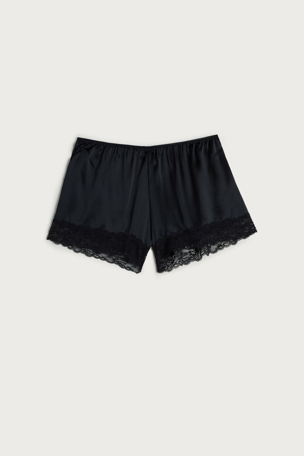 Intimissimi Silk Shorts Black - 019 - Black | 4538DZSJG