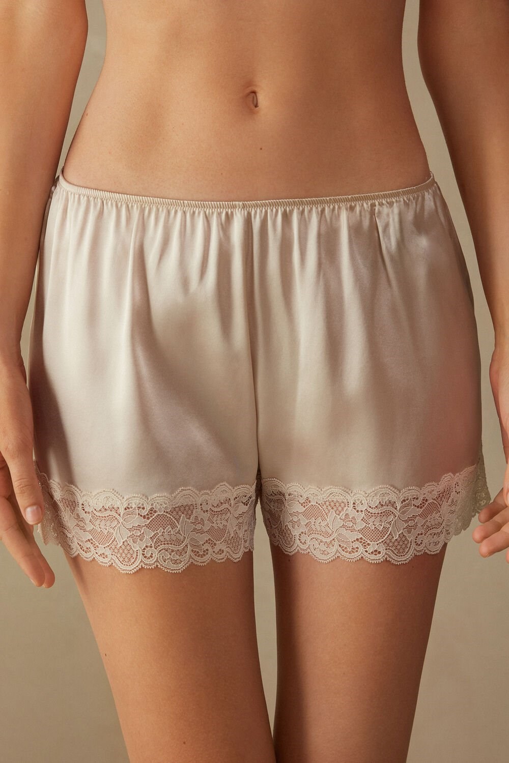 Intimissimi Silk Shorts Natural - 2280 - Silk Pink | 8905MRZNA