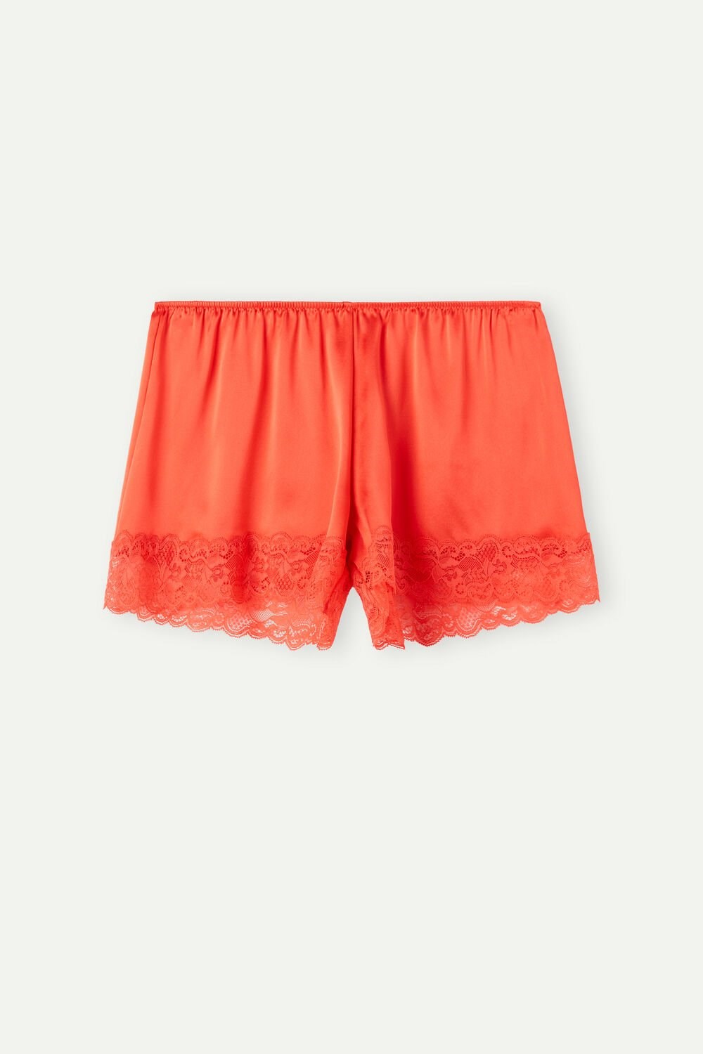 Intimissimi Silk Shorts Orange - 219j - Flame Scarlet | 6819TNFXS