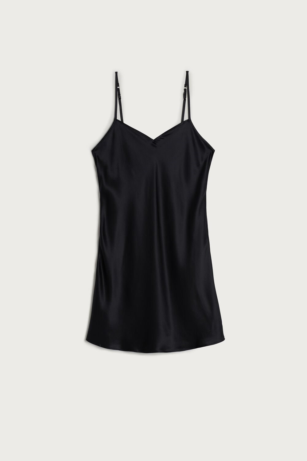 Intimissimi Silk Slip Black - 019 - Black | 0926YZXOK