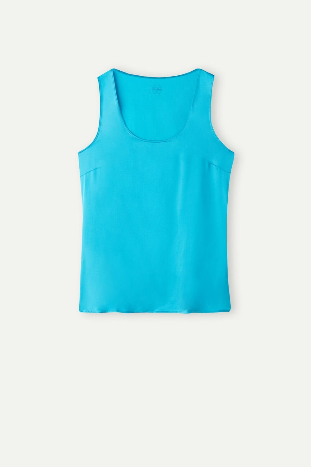 Intimissimi Silk and Modal Tank Top Blue - 210j - Digital Turquoise | 4268ODCHQ