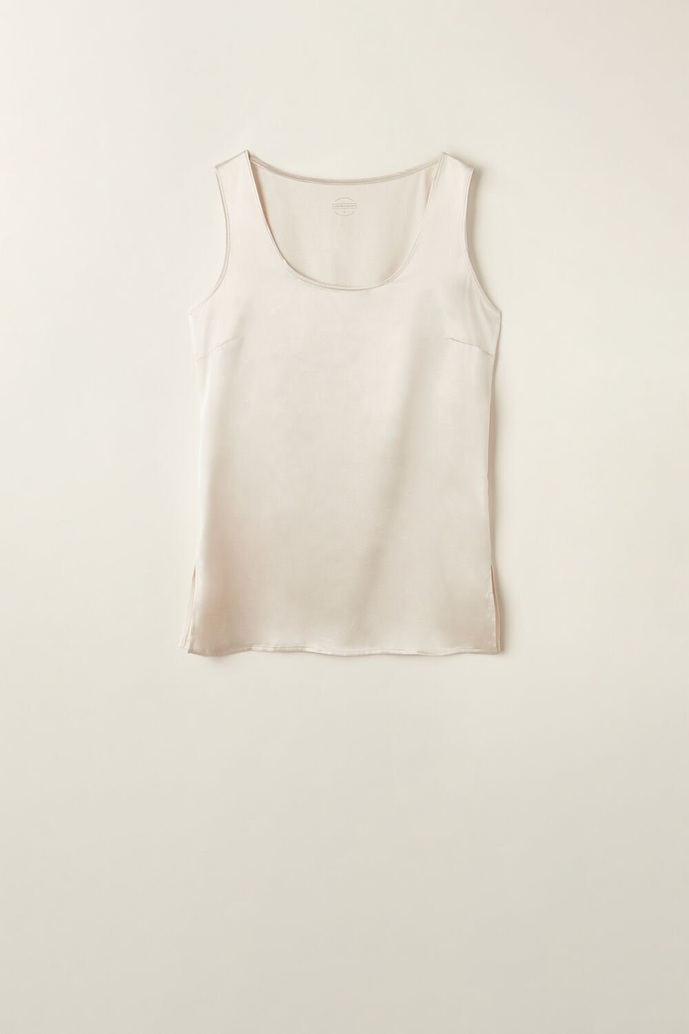 Intimissimi Silk and Modal Tank Top Natural - 2280 - Silk Pink | 5178LEIZB