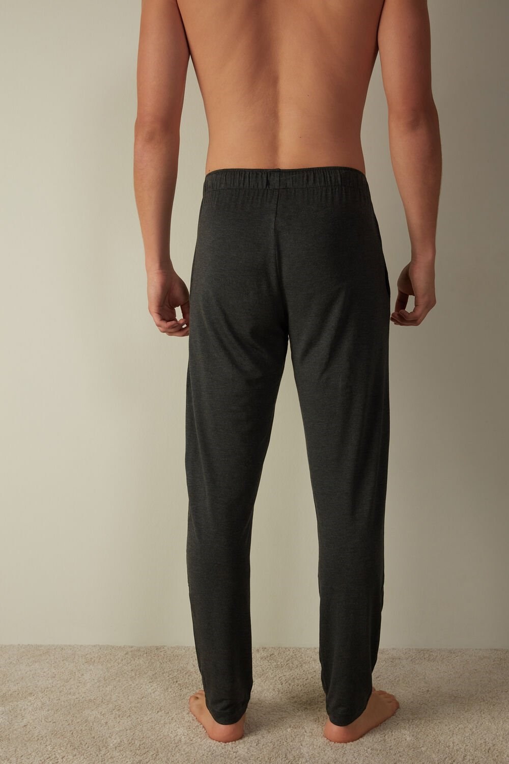 Intimissimi Silk and Modal Trousers Grey - 040 - Dark Grey Blend | 1873YVSJT