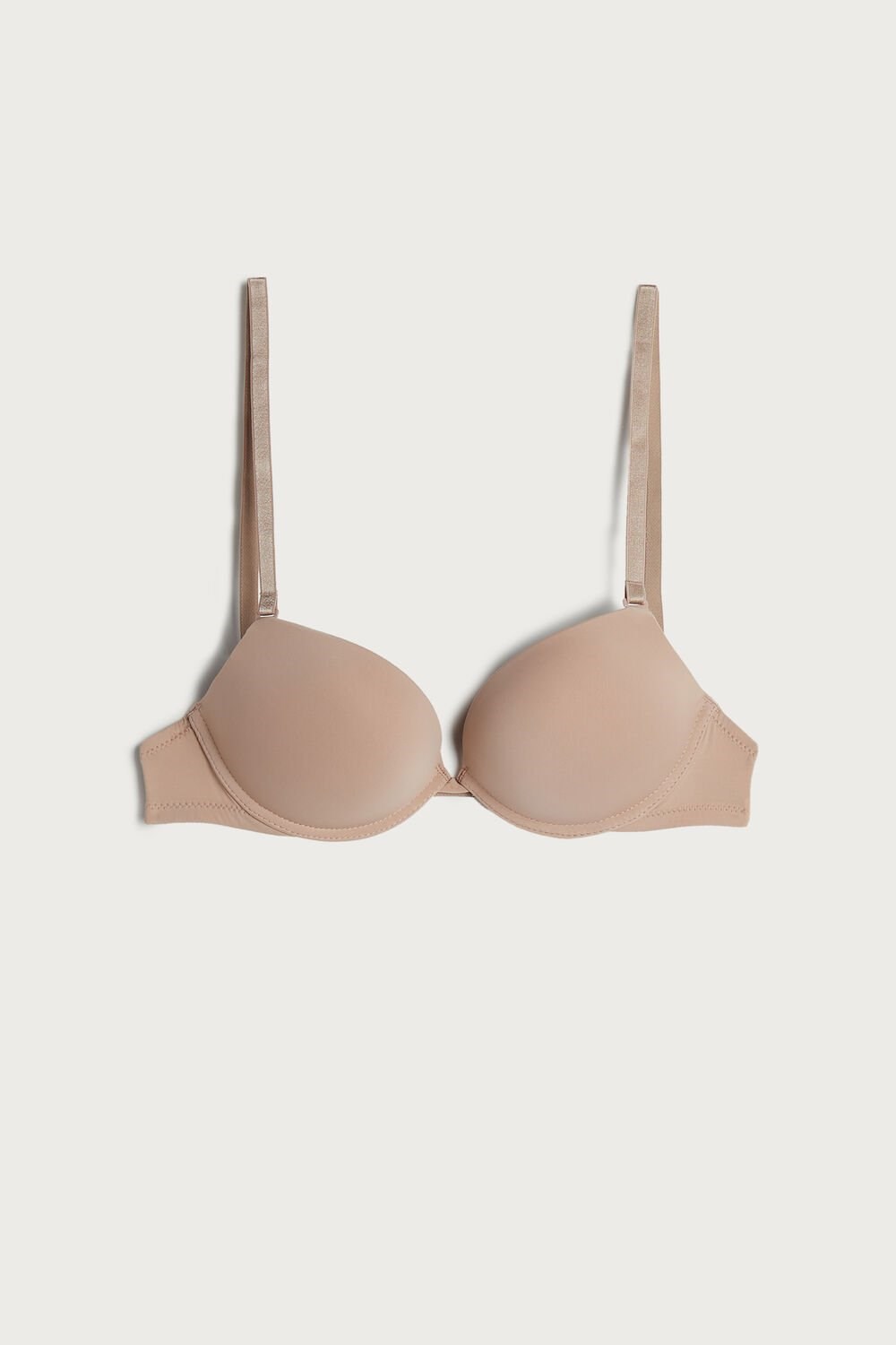 Intimissimi Silvia Multifunction Push-up Bra in Microfiber Natural - 044 - Soft Beige | 1093NBIZL