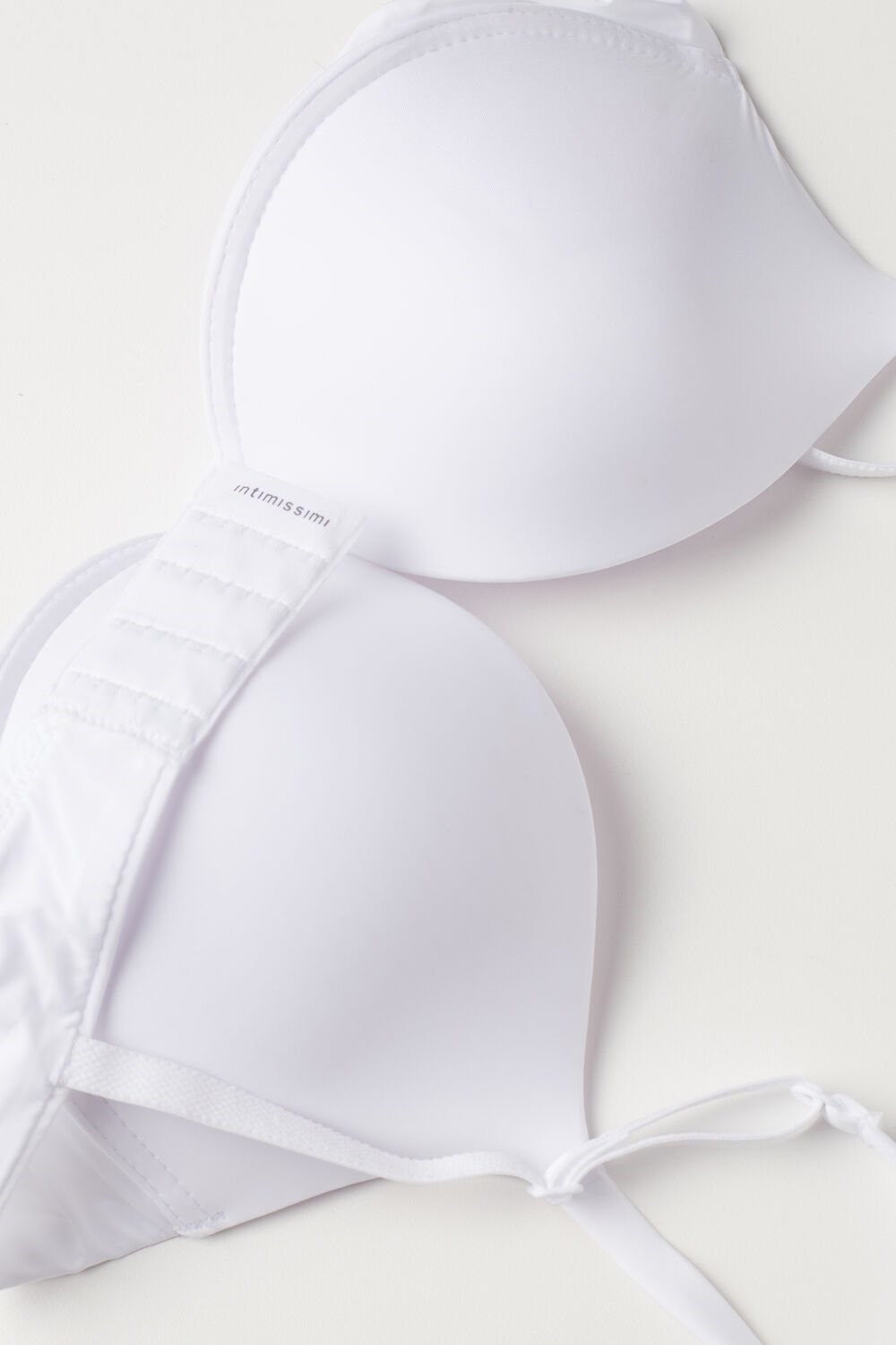 Intimissimi Simona Super Push-up Bra in Ultralight Microfiber White - 001 - White | 2054OPXLJ