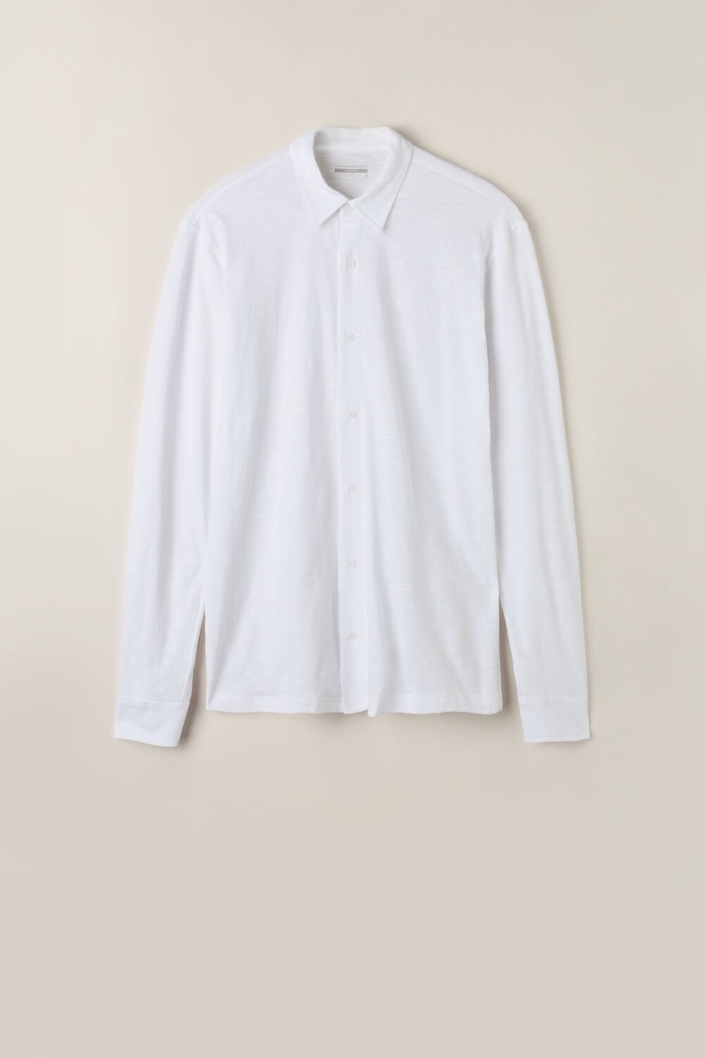 Intimissimi Slub Cotton Long Sleeve Shirt White - 001 - White | 9084ZDSKC