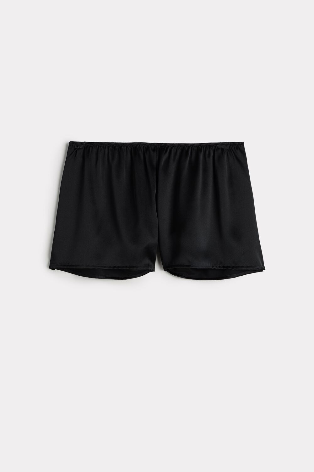 Intimissimi Smooth Silk-Satin Shorts Black - 019 - Black | 9613HEQGP