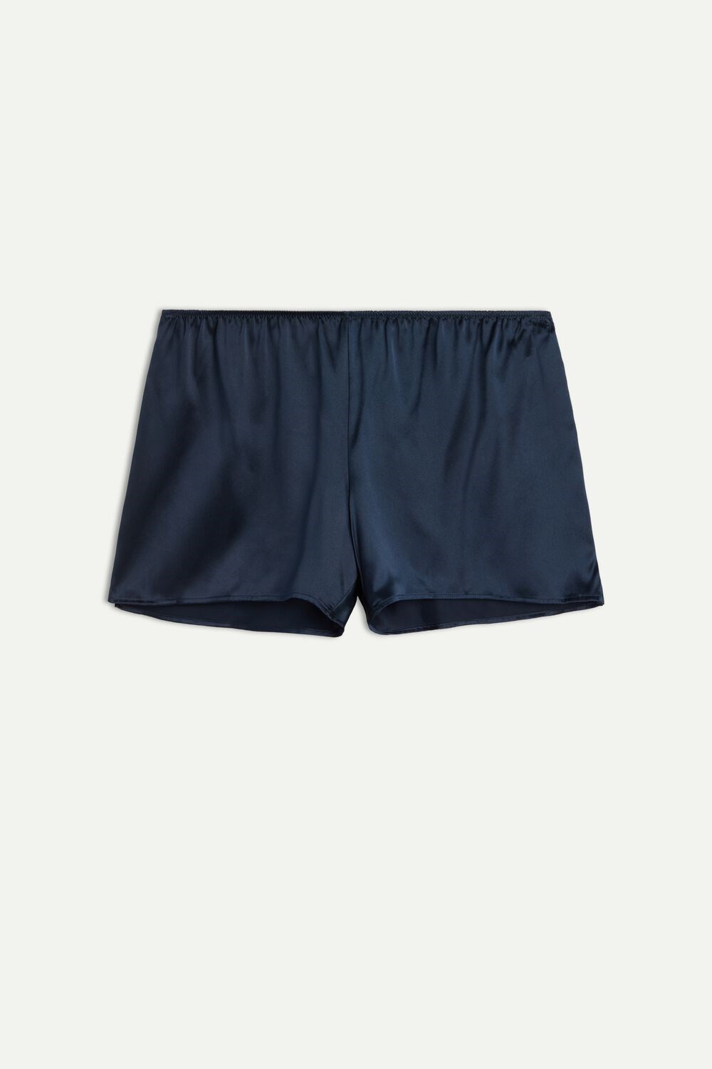 Intimissimi Smooth Silk-Satin Shorts Blue - 1467 - Intense Blue | 4679XYFTB