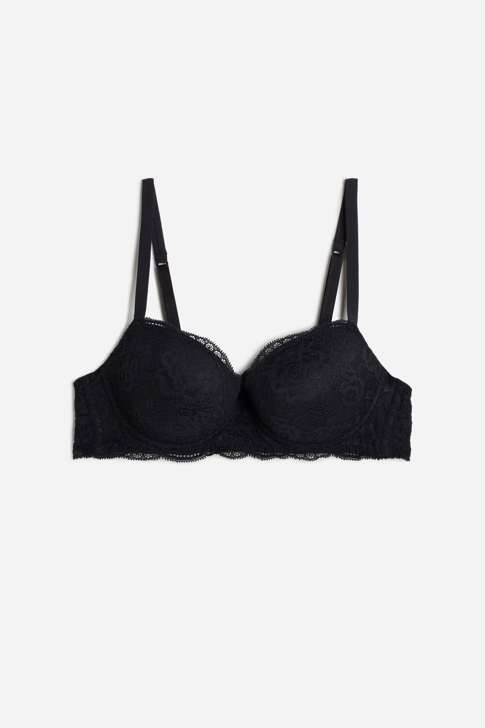 Intimissimi Sofia Lace Balconette Bra Black - 019 - Black | 9702OJSLX