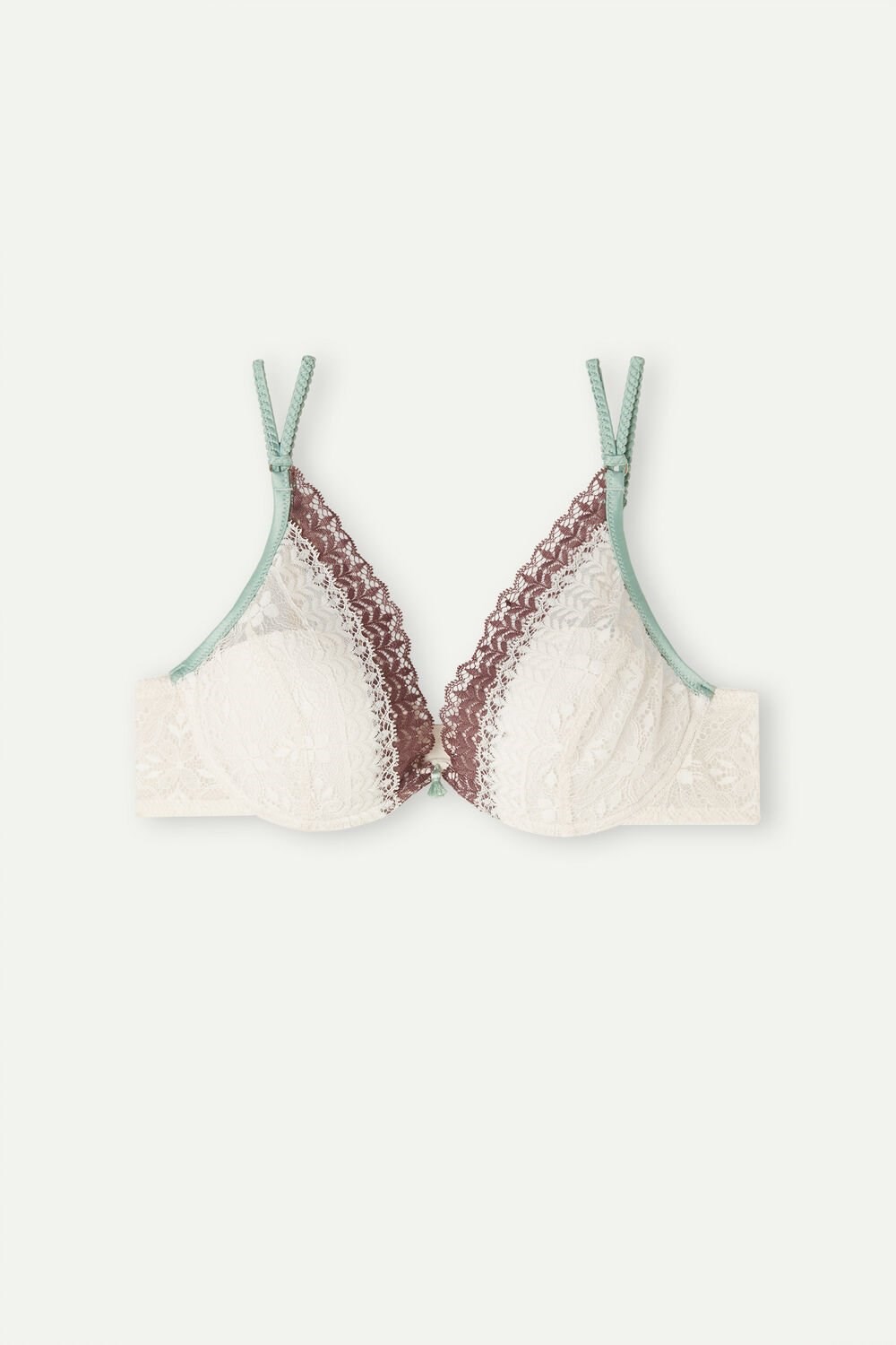 Intimissimi Spices Garden Elena Balconette Bra Brown - 992i - Vanilla / Nutmeg Brown | 8257QIKCL