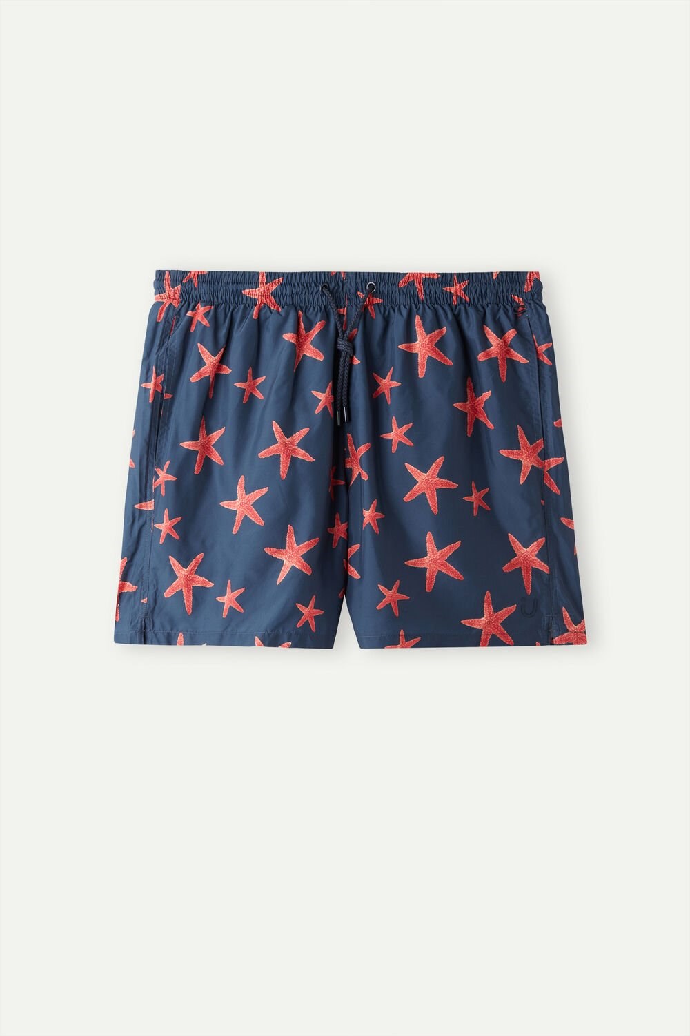 Intimissimi Starfish Print Swim Trunks Blue - 275j - Intense Blue Starfish Print | 6241WEKMZ