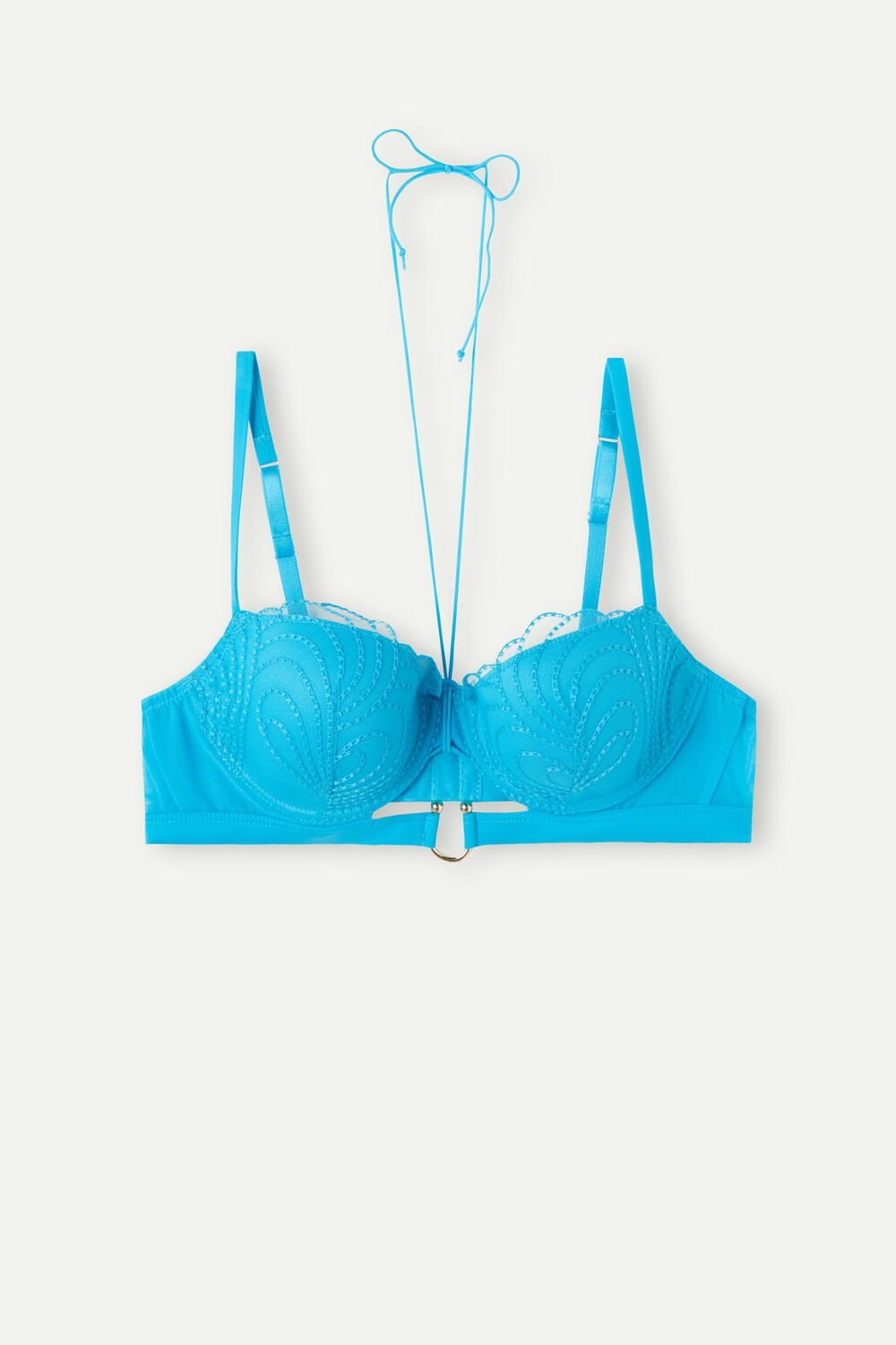 Intimissimi Steal the Show Sofia Balconette Bra Blue - 210j - Digital Turquoise | 6047SPMIA