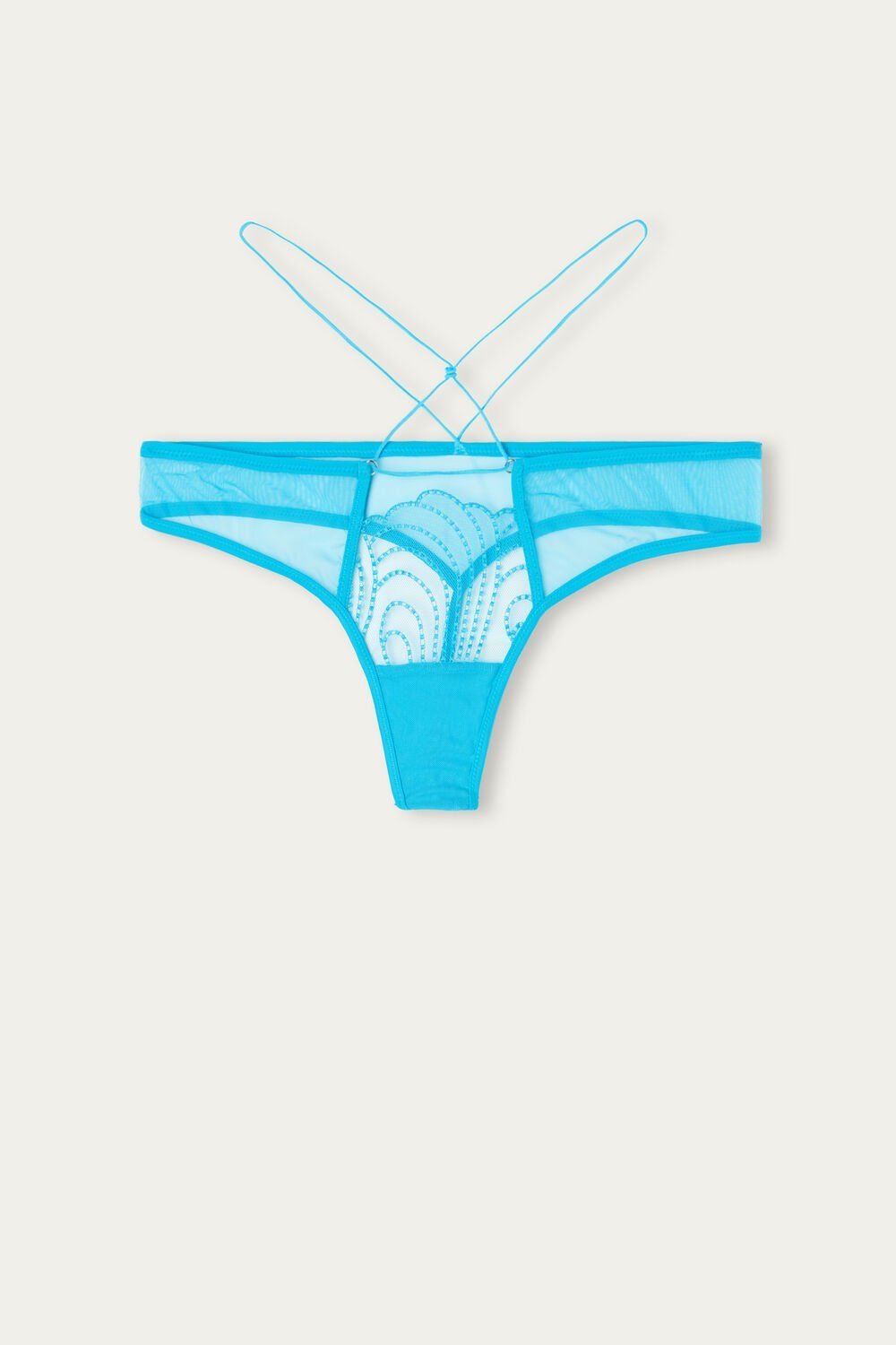 Intimissimi Steal the Show Thong Blue - 210j - Digital Turquoise | 8015KAFTU