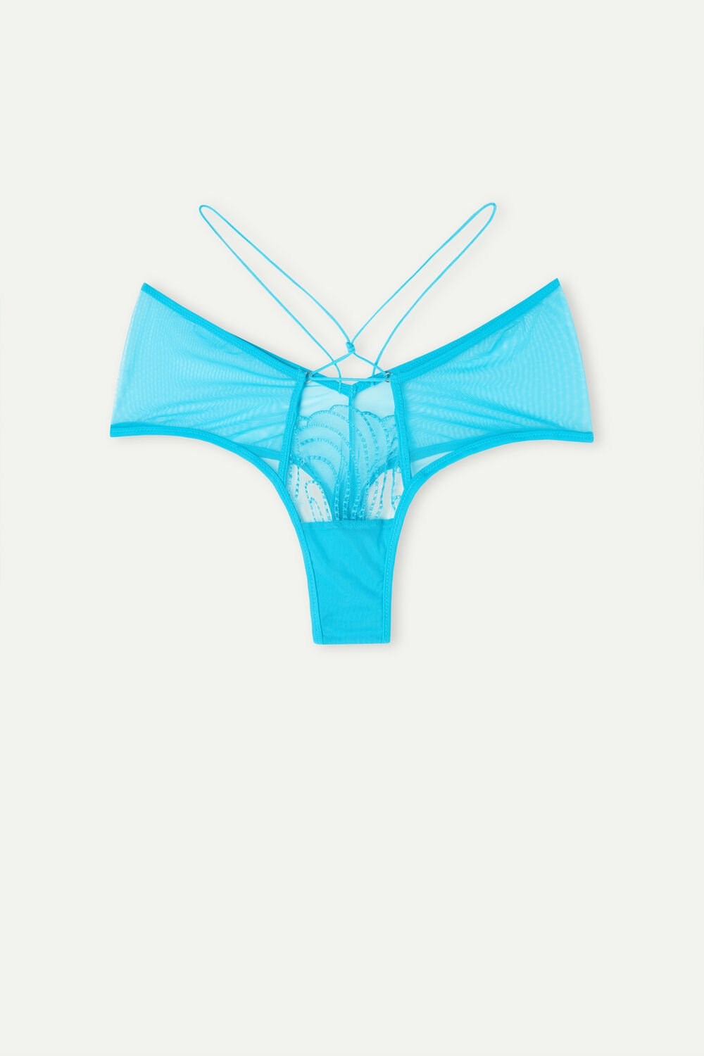 Intimissimi Steal the Show ‘80s Style Hipster Brazilian Blue - 210j - Digital Turquoise | 9413GNXSW