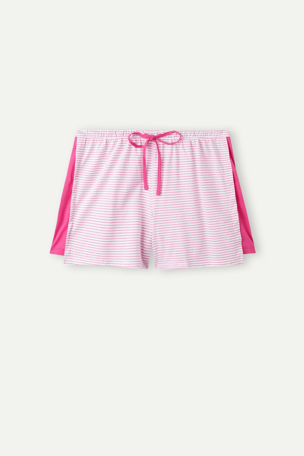 Intimissimi Strawberry Milkshake Shorts in Supima® Cotton Pink - 247j - Valentine Pink Stripe | 7045SNDUX