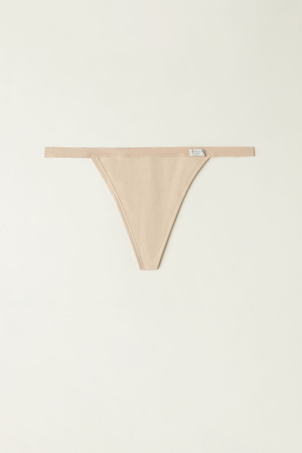 Intimissimi String Thong in Cotton 044 - Soft Beige | 4679AQHVP