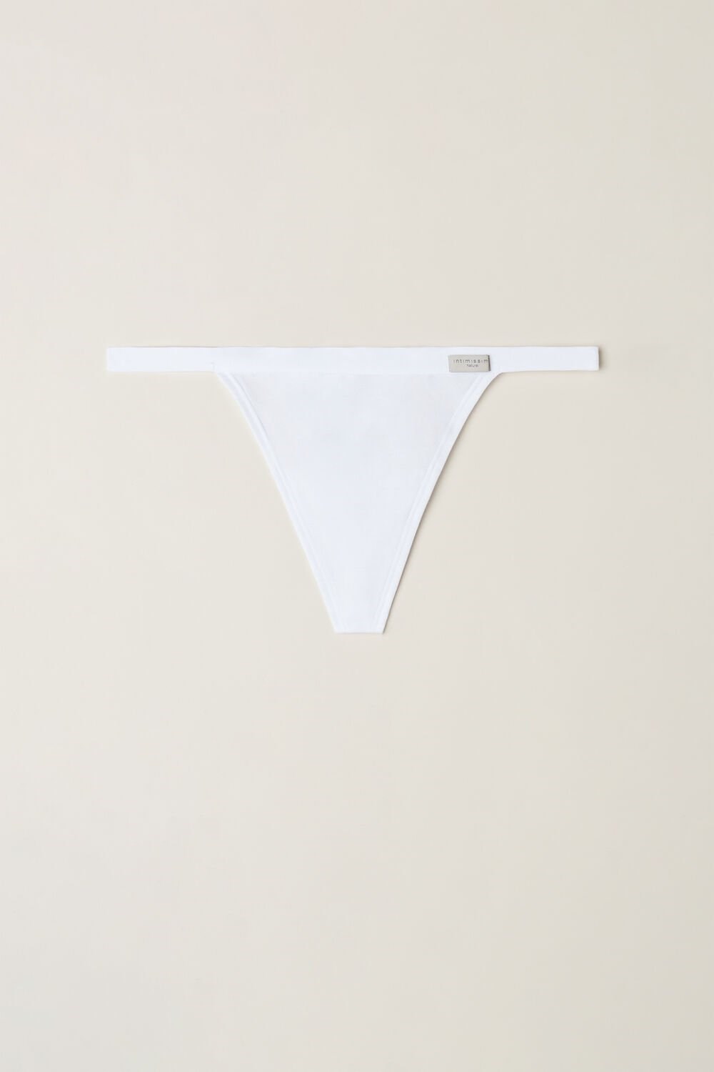 Intimissimi String Thong in Cotton White - 001 - White | 8946XTAMC