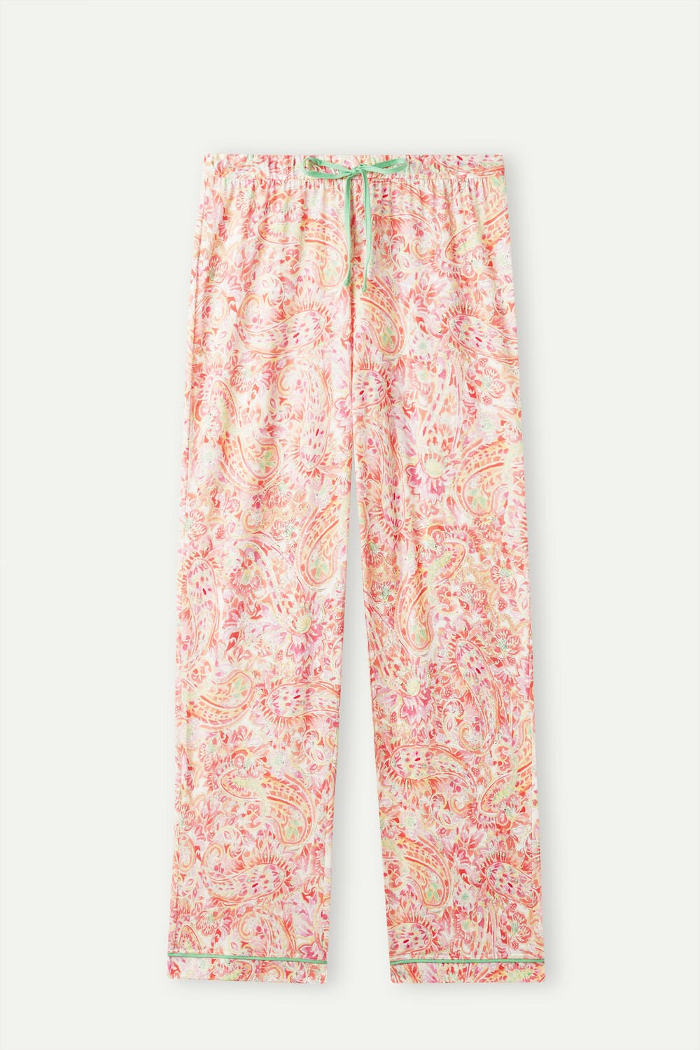 Intimissimi Summer Journey Ultrafresh Supima® Cotton Full Length Pants Multicolor - 240j - Summer Cashmere Print | 7920ANVOE