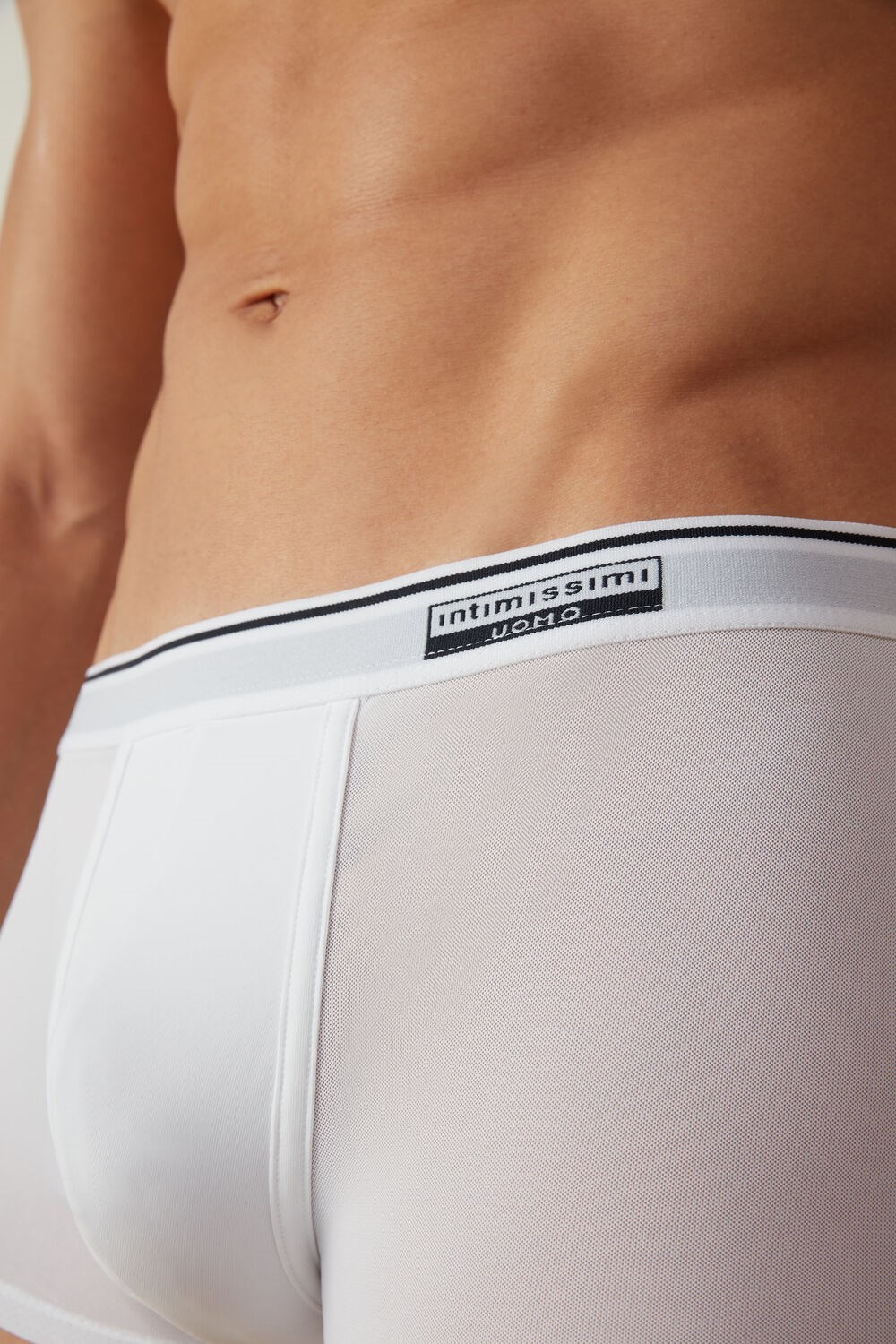 Intimissimi Super Fresh Micro-mesh Boxers White - 001 - White | 6409GJZWI