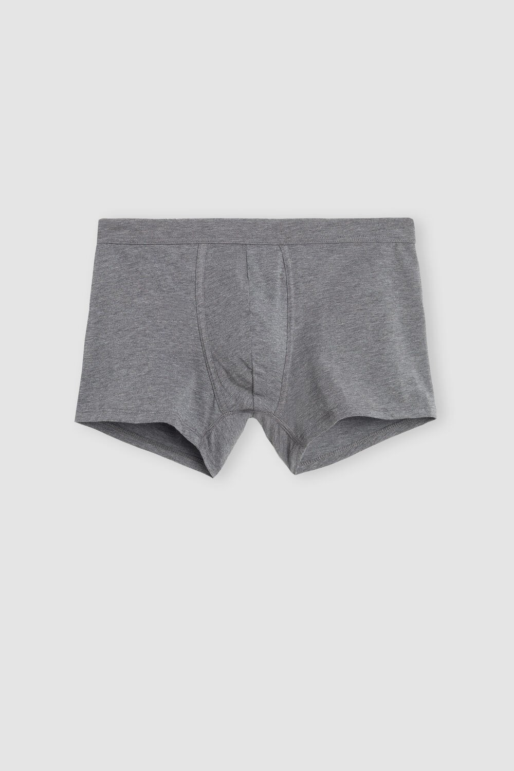 Intimissimi Supima® Cotton Loose Fit Boxers Dark Grey - 5227 - Heathered Graphite Grey | 7469LZACR