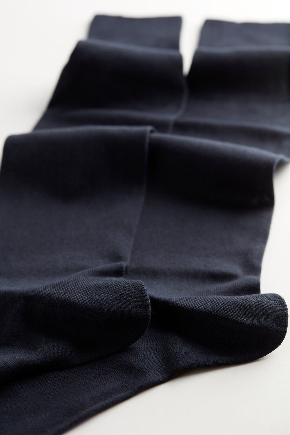 Intimissimi Tall Cashmere-Silk-Cotton Blend Socks Blue - 016 - Blue | 5791PNLED