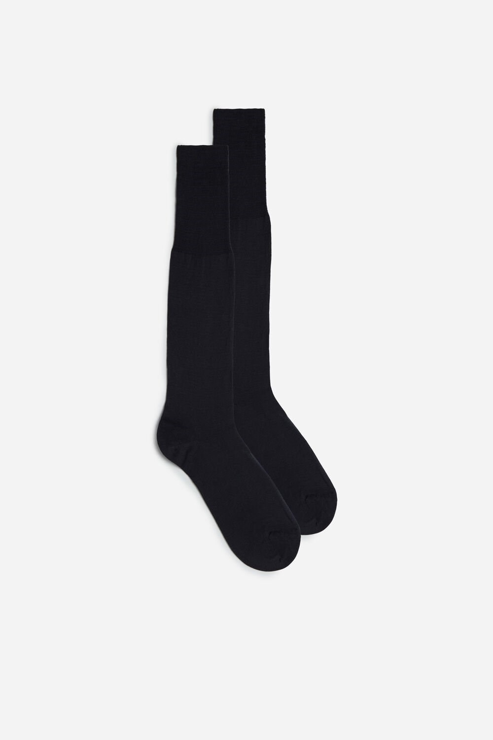 Intimissimi Tall Sateen Egyptian Cotton Socks Grey - 780 - Anthracite | 2761AIVWL