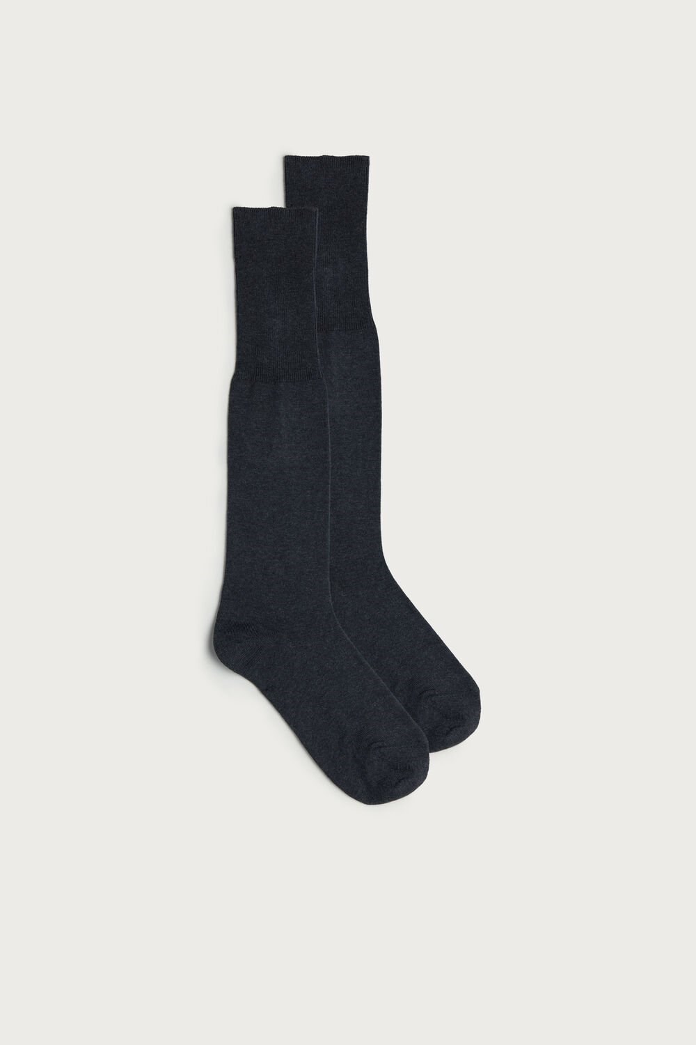 Intimissimi Tall Warm Cotton Socks Grey - 020 - Anthracite Gray Heather | 0247DFJQH