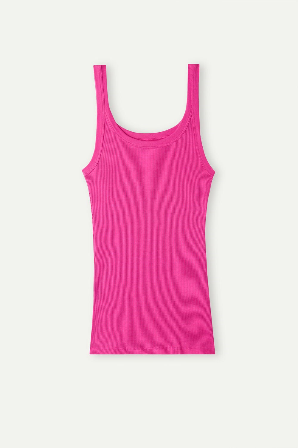 Intimissimi Tank Top in Supima® Cotton Pink - 206j - Valentine Pink | 8497VUSPN