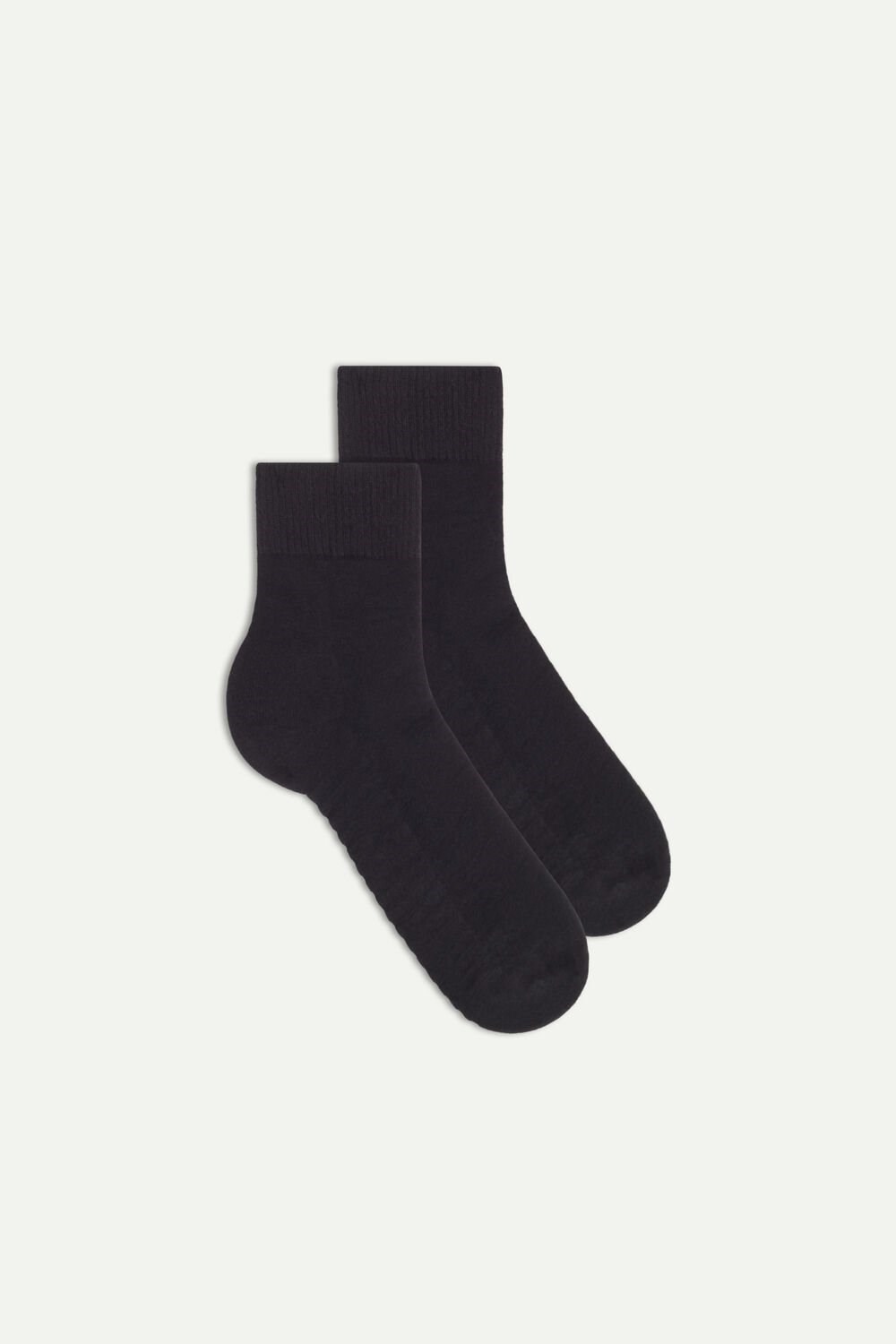 Intimissimi Terrycloth Short Socks Black - 019 - Black | 9782LJHWK